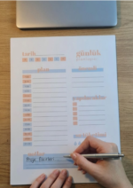 Pastel Renkli Saatlik Günlük Planlayıcı - Görsel 2